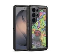 Head Case Designs Licenza Ufficiale Dean Russo Amy Cani 3 Custodia Antiurto Ultra Blindata compatibile con Samsung Galaxy S26 Ultra