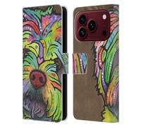 Head Case Designs Licenza Ufficiale Dean Russo Amy Cani 3 Custodia Portafoglio in Pelle Compatibile con Apple iPhone 18 Pro