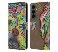 Head Case Designs Licenza Ufficiale Dean Russo Amy Cani 3 Custodia Portafoglio in Pelle Compatibile con Samsung Galaxy S26 Plus