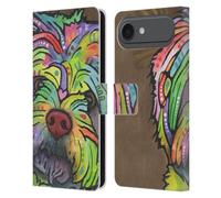 Head Case Designs Licenza Ufficiale Dean Russo Amy Cani 3 Custodia Portafoglio in Pelle Compatibile con Apple iPhone 17 Air