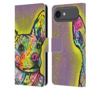 Head Case Designs Licenza Ufficiale Dean Russo Ascoltando Cani 3 Custodia Portafoglio in Pelle Compatibile con Apple iPhone 17 Air