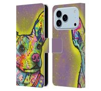 Head Case Designs Licenza Ufficiale Dean Russo Ascoltando Cani 3 Custodia Portafoglio in Pelle Compatibile con Apple iPhone 17 PRO