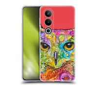 Head Case Designs Licenza Ufficiale Dean Russo Gufo rosso Fauna 2 Custodia Cover in Morbido Gel Compatibile con OnePlus Ace 3V 5G