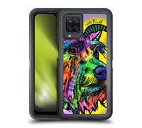 Head Case Designs Licenza Ufficiale Dean Russo Il Mio Schnauzer Cani 3 Custodia Antiurto Ultra Blindata Compatibile con Samsung Galaxy A12 (2020)