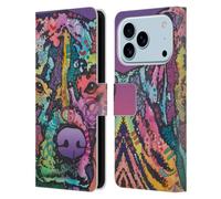 Head Case Designs Licenza Ufficiale Dean Russo Jethro Cani 3 Custodia Portafoglio in Pelle Compatibile con Apple iPhone 17 Pro