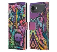 Head Case Designs Licenza Ufficiale Dean Russo Jethro Cani 3 Custodia Portafoglio in Pelle Compatibile con Apple iPhone 17 Air
