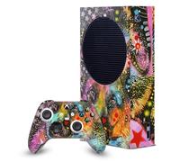 Head Case Designs Licenza Ufficiale Dean Russo Pastore Tedesco Animali Pacchetto Console Da Gioco Wrap E Pelle Per Controller Compatibile con Xbox Series S