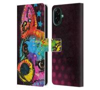 Head Case Designs Licenza Ufficiale Dean Russo Pop Chihuahua Cani Custodia Portafoglio in Pelle Compatibile con Samsung Galaxy A07