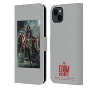 Head Case Designs Licenza Ufficiale Doom Patrol Poster 1 Grafica Custodia Portafoglio in Pelle Compatibile con Apple iPhone 15 Plus