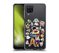 Head Case Designs Licenza Ufficiale Dragon Ball Collage di Personaggi Iconico Custodia in Gel [Protezione di Grado Militare] Compatibile con Samsung Galaxy A12 (2020)