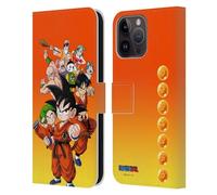 Head Case Designs Licenza Ufficiale Dragon Ball Gruppo Personaggi Custodia Portafoglio in Pelle Compatibile con Apple iPhone 15 PRO Max