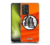 Head Case Designs Licenza Ufficiale Dragon Ball Simbolo Kame Iconico Custodia in Gel [Protezione di Grado Militare] Compatibile con Galaxy A52 / A52s / 5G (2021)