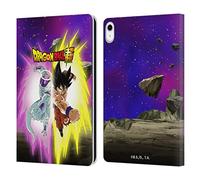 Head Case Designs Licenza Ufficiale Dragon Ball Super Freezer E Goku Universe Survival Arc Custodia Portafoglio in Pelle Compatibile con Apple iPad 10.9 (2022)
