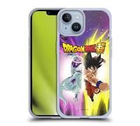 Head Case Designs Licenza Ufficiale Dragon Ball Super Freezer E Goku Universe Survival Arc Custodia in Gel [Protezione di Grado Militare] Compatibile con Apple iPhone 14