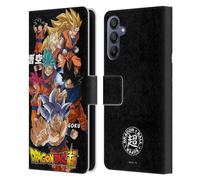 Head Case Designs Licenza Ufficiale Dragon Ball Super Goku Universe Survival Characters Custodia Cover in Pelle a Portafoglio Compatibile con Samsung Galaxy A15