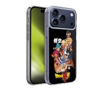 Head Case Designs Licenza Ufficiale Dragon Ball Super Goku Universe Survival Characters Custodia in Gel [Protezione di Grado Militare] Compatibile con Apple iPhone 17 PRO Max
