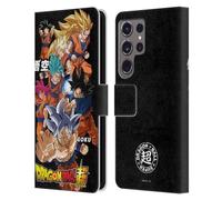 Head Case Designs Licenza Ufficiale Dragon Ball Super Goku Universe Survival Characters Custodia Portafoglio in Pelle Compatibile con Samsung Galaxy S24 Ultra 5G