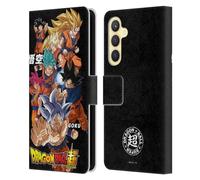 Head Case Designs Licenza Ufficiale Dragon Ball Super Goku Universe Survival Characters Custodia Portafoglio in Pelle Compatibile con Samsung Galaxy S23 Fe 5G