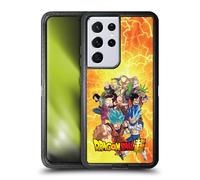 Head Case Designs Licenza Ufficiale Dragon Ball Super Gruppo Universo 7 Universe Survival Arc Custodia Antiurto Ultra Blindata Compatibile con Samsung Galaxy S21 Ultra 5G