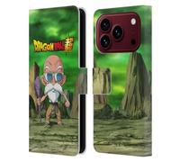 Head Case Designs Licenza Ufficiale Dragon Ball Super Kamesennin Charaktere Custodia Portafoglio in Pelle Compatibile con Apple iPhone 18 Pro