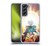 Head Case Designs Licenza Ufficiale Dragon Ball Super Merged Zamasu Future Trunks Arc Characters Custodia in Gel [Grado Militare] Compatibile con Samsung Galaxy S21 Fe 5G E Compatibile con MagSafe
