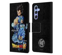 Head Case Designs Licenza Ufficiale Dragon Ball Super Vegeta Universe Survival Characters Custodia Portafoglio in Pelle Compatibile con Samsung Galaxy A34 5G