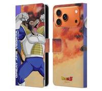 Head Case Designs Licenza Ufficiale Dragon Ball Z Great Ape Vegeta Saiyan Arc Characters Custodia Portafoglio in Pelle Compatibile con Apple iPhone 17 Pro Max