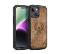 Head Case Designs Licenza Ufficiale EA Bioware Dragon Age Custodi Grigi in difficoltà Heraldry Custodia Antiurto Ultra Blindata compatibile con Apple iPhone 14