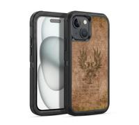 Head Case Designs Licenza Ufficiale EA Bioware Dragon Age Custodi Grigi in difficoltà Heraldry Custodia Antiurto Ultra Blindata compatibile con Apple iPhone 15