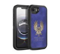 Head Case Designs Licenza Ufficiale EA Bioware Dragon Age Grigio Custodi Oro Heraldry Custodia Antiurto Ultra Blindata compatibile con Apple iPhone 16e / iPhone 17e