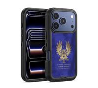 Head Case Designs Licenza Ufficiale EA Bioware Dragon Age Grigio Custodi Oro Heraldry Custodia Antiurto Ultra Blindata compatibile con Apple iPhone 17 Pro Max