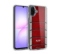 Head Case Designs Licenza Ufficiale EA Bioware Mass Effect N7 Logo Amor Grafiche Custodia in Gel [Protezione di Grado Militare] Compatibile con Samsung Galaxy A07