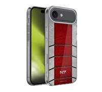 Head Case Designs Licenza Ufficiale EA Bioware Mass Effect N7 Logo Amor Grafiche Custodia in Gel [Protezione di Grado Militare] Compatibile con Apple iPhone 17 Air