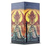 Head Case Designs Licenza Ufficiale Ed Beard Jr Amicizia Cavaliere Templare Draghi Console Da Gioco Wrap Compatibile con Xbox Series X