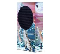 Head Case Designs Licenza Ufficiale Ed Beard Jr Canzone Della Luna Luna Del Lupo Draghi Console Da Gioco Wrap Compatibile con Xbox Series S Console