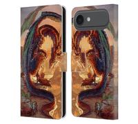 Head Case Designs Licenza Ufficiale Ed Beard Jr Coraggio Smarrito Serie Mitica Custodia Portafoglio in Pelle Compatibile con Apple iPhone 17 Air