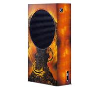 Head Case Designs Licenza Ufficiale Ed Beard Jr Messaggero Di Fuoco Draghi Console Da Gioco Wrap Compatibile con Xbox Series S Console