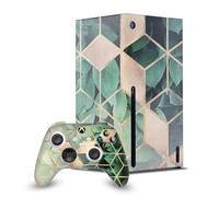 Head Case Designs Licenza Ufficiale Elisabeth Fredriksson Foglie e Dadi Mix Arte Pacchetto Console Da Gioco Wrap E Pelle Per Controller Compatibile con Xbox Series X