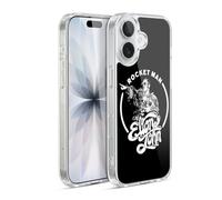 Head Case Designs Licenza Ufficiale Elton John Arte Chiave 2 Rocketman Custodia in Gel [Protezione di Grado Militare] Compatibile con Apple iPhone 17 E con MagSafe
