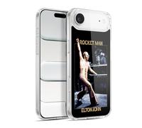 Head Case Designs Licenza Ufficiale Elton John Arte Chiave 3 Rocketman Custodia in Gel [Protezione di Grado Militare] Compatibile con Apple iPhone 17 Air E con MagSafe