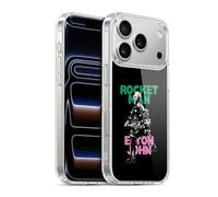 Head Case Designs Licenza Ufficiale Elton John Arte Chiave 5 Rocketman Custodia in Gel [Protezione di Grado Militare] Compatibile con Apple iPhone 17 PRO E con MagSafe