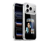 Head Case Designs Licenza Ufficiale Elton John Arte Chiave Rocketman Custodia in Gel [Protezione di Grado Militare] Compatibile con Apple iPhone 17 PRO Max E con MagSafe
