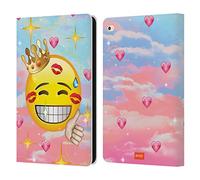 Head Case Designs Licenza Ufficiale Emoji® Bacio Smileys Custodia Portafoglio in Pelle Compatibile con Apple iPad Air 2 (2014)