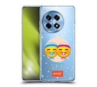 Head Case Designs Licenza Ufficiale emoji® Gemelli Segni Zodiacali Custodia Cover in Morbido Gel Compatibile con OnePlus Ace 3 5G