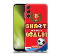 Head Case Designs Licenza Ufficiale emoji® Goals Coppa Del Mondo Custodia Cover in Morbido Gel Compatibile con Samsung Galaxy M15/F15 5G