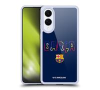 Head Case Designs Licenza Ufficiale FC Barcelona Barca al Neon Grafica Custodia in Gel [Protezione di Grado Militare] Compatibile con Samsung Galaxy S25 Edge