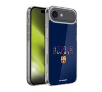 Head Case Designs Licenza Ufficiale FC Barcelona Barca al Neon Grafica Custodia in Gel [Protezione di Grado Militare] Compatibile con Apple iPhone 17 Air