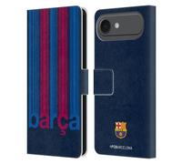 Head Case Designs Licenza Ufficiale FC Barcelona Barca CAMPIONS Custodia Portafoglio in Pelle Compatibile con Apple iPhone 17 Air