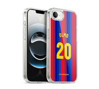 Head Case Designs Licenza Ufficiale FC Barcelona Dani Olmo 2026/27 Kit Casa Giocatori Custodia in Gel [Grado Militare] Compatibile Con Apple iPhone 16e / iPhone 17e E Compatibile Con MagSafe