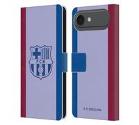 Head Case Designs Licenza Ufficiale FC Barcelona Fuori Casa 2021/22 Kit Crest Custodia Portafoglio in Pelle Compatibile con Apple iPhone 17 Air